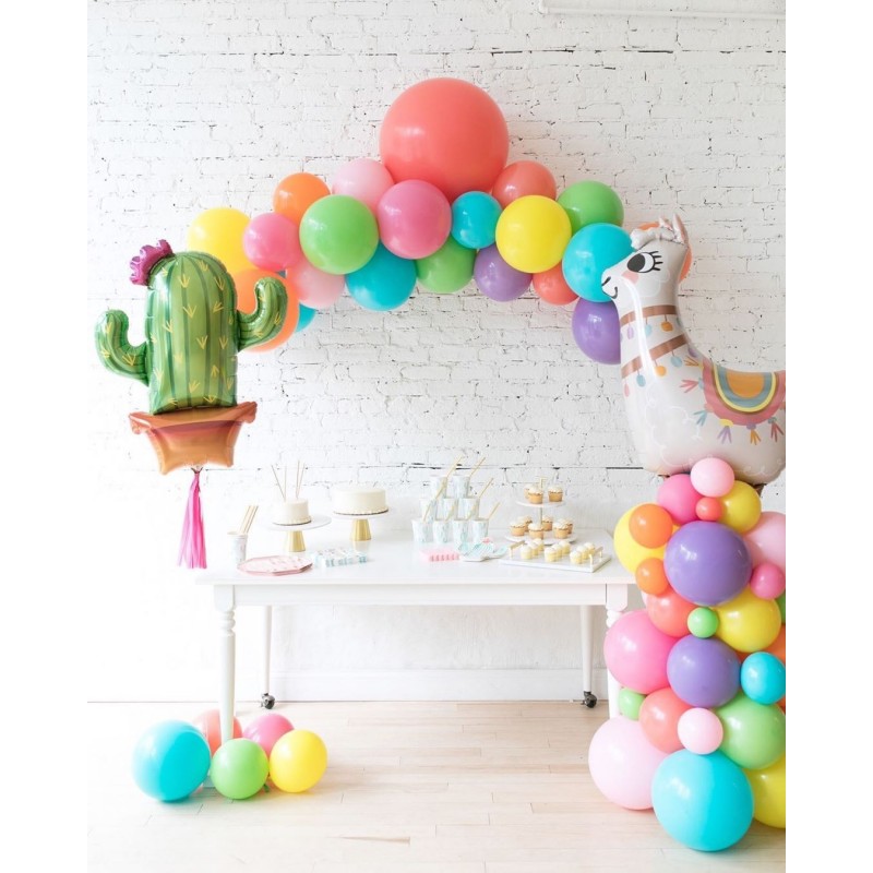 Lama Party - gotowy zestaw dekoracji balonowych / kolumna: 1